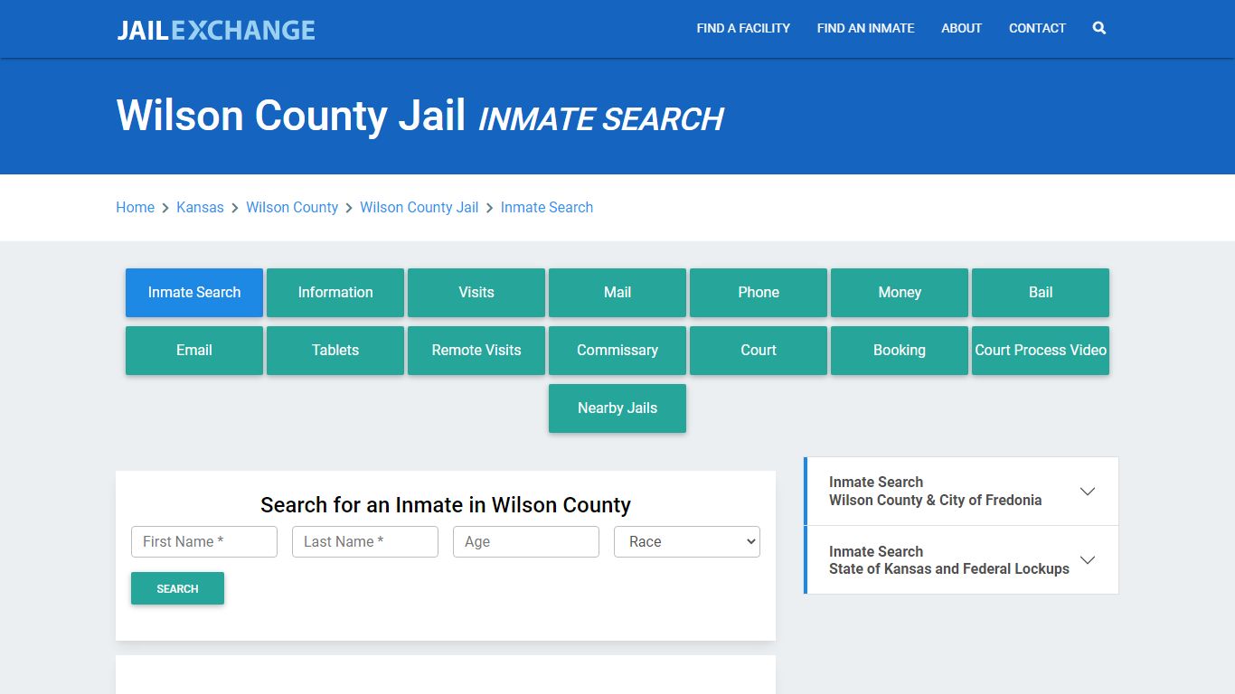 Wilson County Jail, KS Inmate Search: Roster & Mugshots